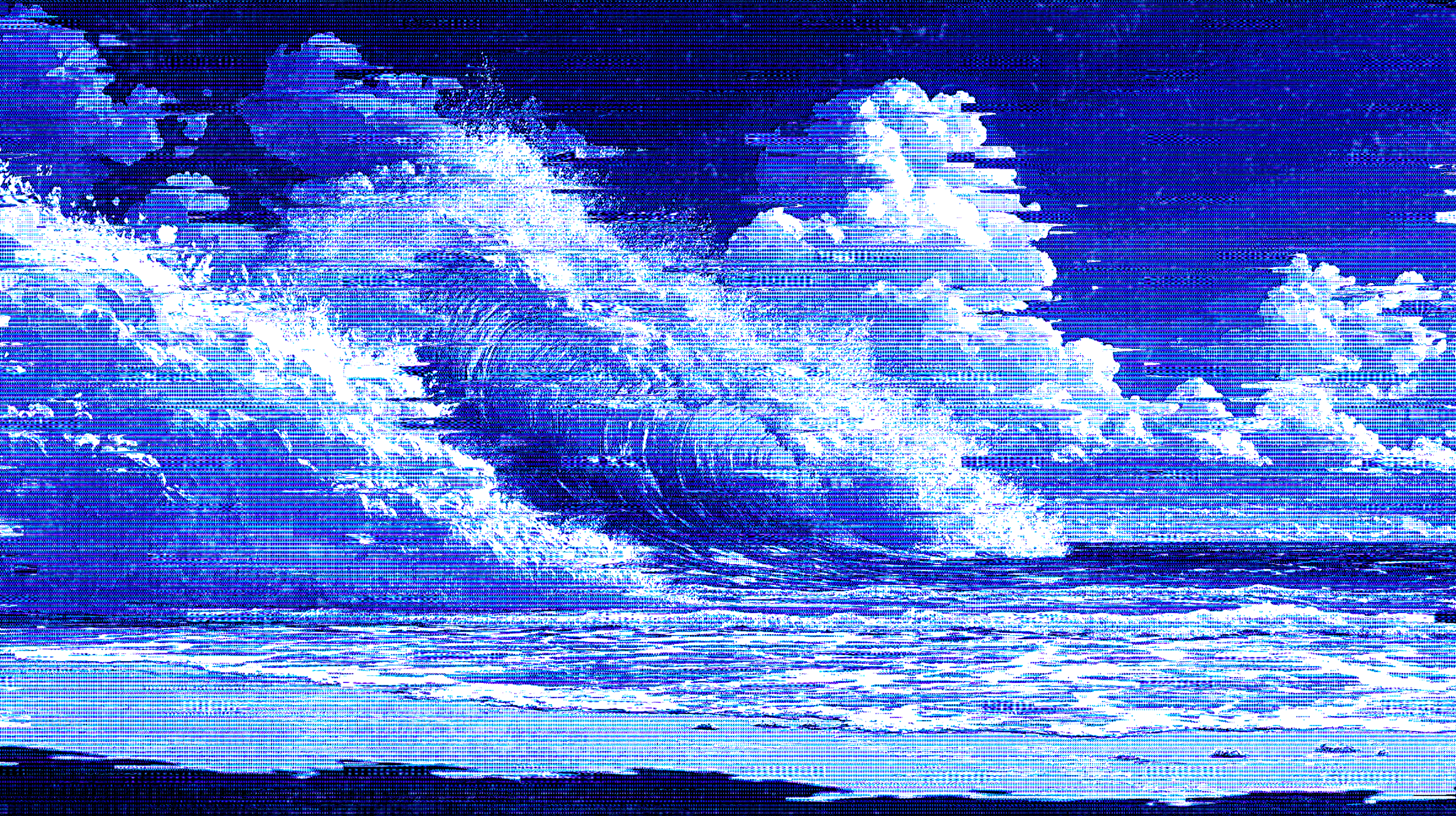 Decorative clouds background